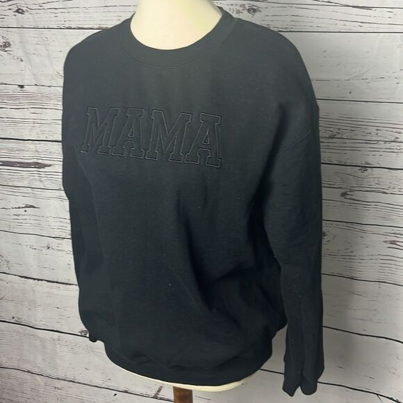 Custom Made Black Mama Crewneck Sweater - Picture 7 of 7